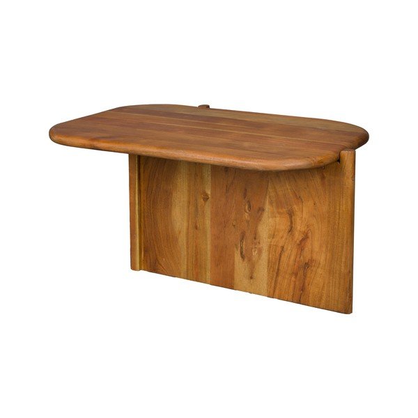 Klubska mizica iz masivne akacije v naravni barvi 50x75 cm Feller – Dutchbone-image-3