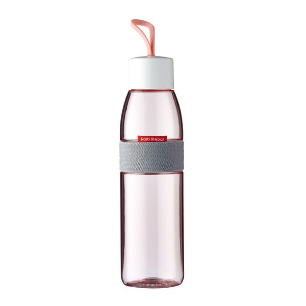 Rožnata steklenička za vodo Mepal Ellipse, 500 ml