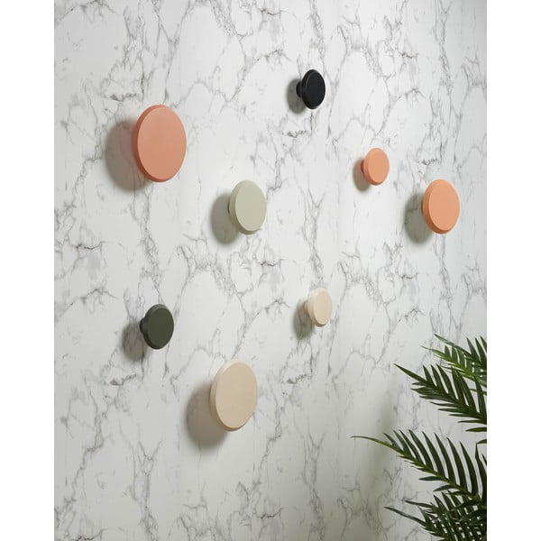 Črni leseni stenski obešalniki v kompletu 3 ks Nadua – Kave Home-image-2