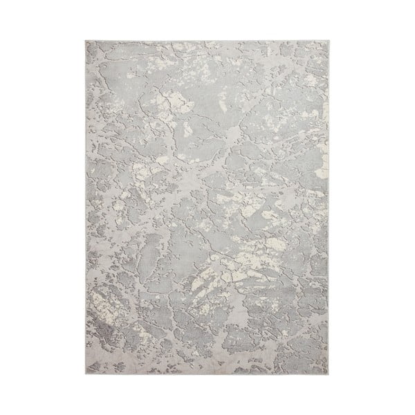 Svetlo siva/kremno bela preproga 80x150 cm Apollo – Think Rugs