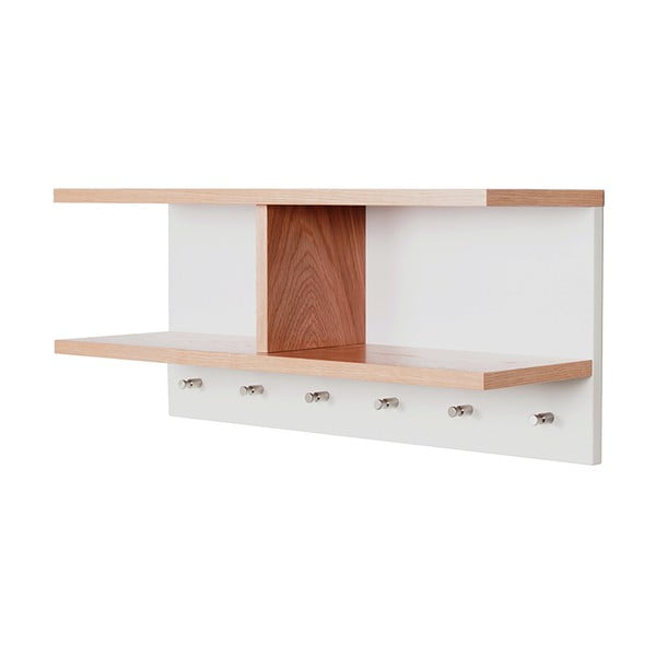 Stenska polica s kavlji Woodman Northgate-image-3