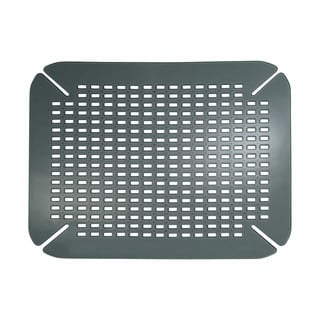 Siva podloga za umivalnik InterDesign Contour 
