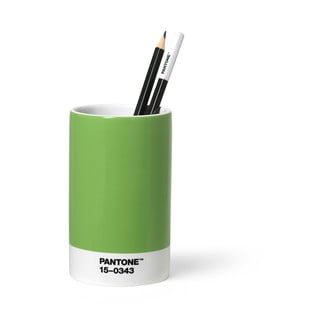 Zelen keremičen lonček za svinčnike Pantone