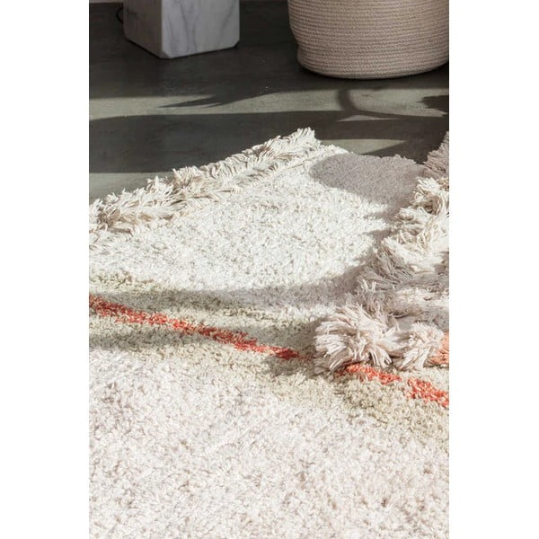 Bež bombažen tekač 80x230 cm Duetto Sage – Lorena Canals-image-4