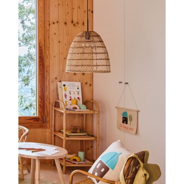 Otroška polica iz ratana Kave Home Ormela, 40 x 80 cm-image-3