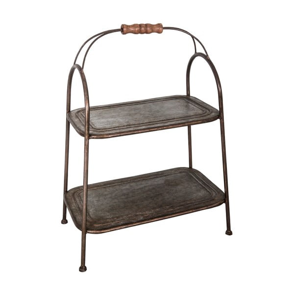 Kovinsko stojalo z dvema nivojema za rože Antic Line