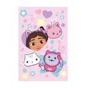 Rožnata otroška odeja iz flisa 100x150 cm Gabby´s Dollhouse "Music" – Jerry Fabrics