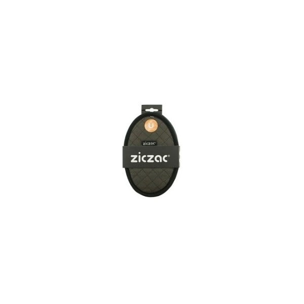 Siva ovalna podloga za posodo ZicZac Professional