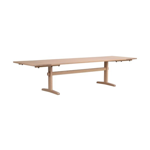 Raztegljiva jedilna miza s ploščo v hrastovem dekorju 240x95 cm Westville - Rowico-image-4