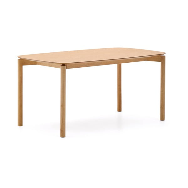 Jedilna miza v jesenovem dekorju 90x160 cm Indara – Kave Home