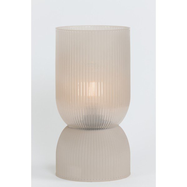 Svetlo siva namizna svetilka (višina 27,5 cm) Phoebe - Light & Living-image-1