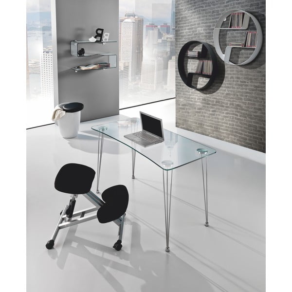 Črn pisarniški stol Berger – Tomasucci-image-1