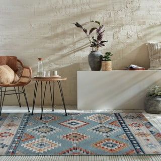 Modra notranja in zunanja preproga 160x230 cm Avery Blue – Flair Rugs
