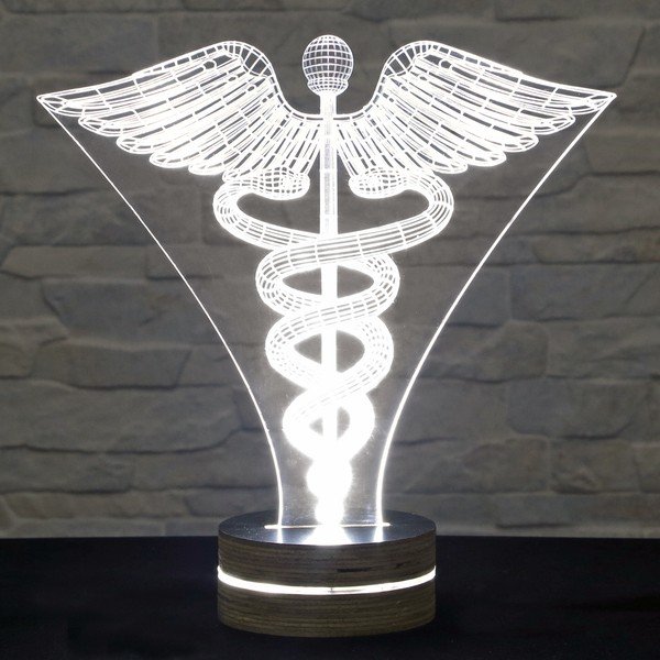 3D namizna svetilka Medicine
