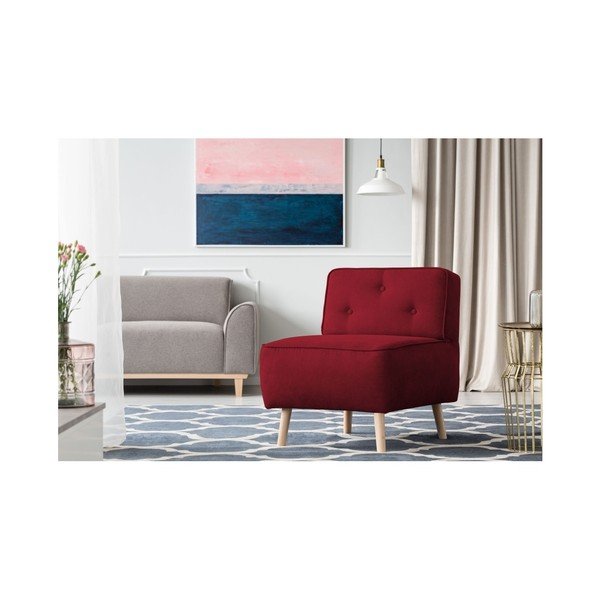 Rdeči fotelj Kooko Home Lounge-image-3
