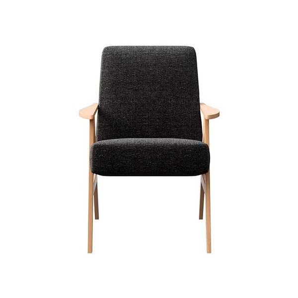 Antracitno siv fotelj Ribo – Ame Yens