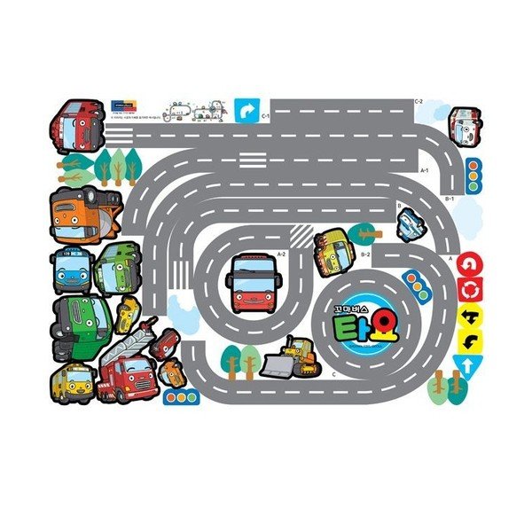 Stenska nalepka Two Roadways-image-2