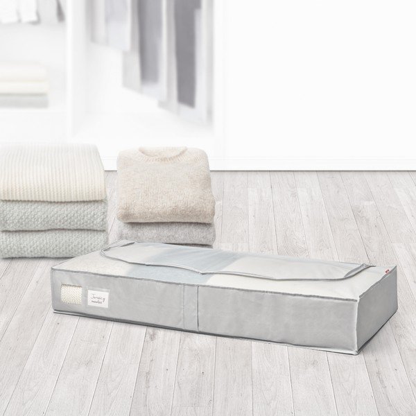 Tekstilna škatla za pod posteljo 103x45x16 cm – Rayen-image-3