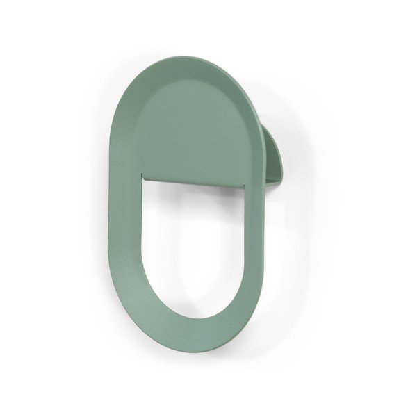 Prašno zelen jeklen stenski obešalnik Coucou – Spinder Design