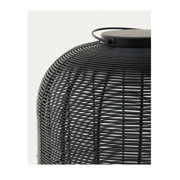 Črna LED zatemnitvena namizna svetilka (višina 55 cm) Saranella – Kave Home-image-3