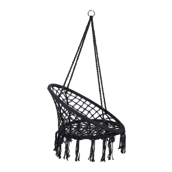 Črn viseči stol Bonami Essentials Hylla-image-2