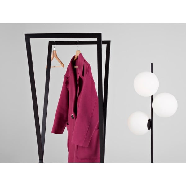 Črno kovinsko stojalo za brisače Rack CustomForm Rosett-image-2