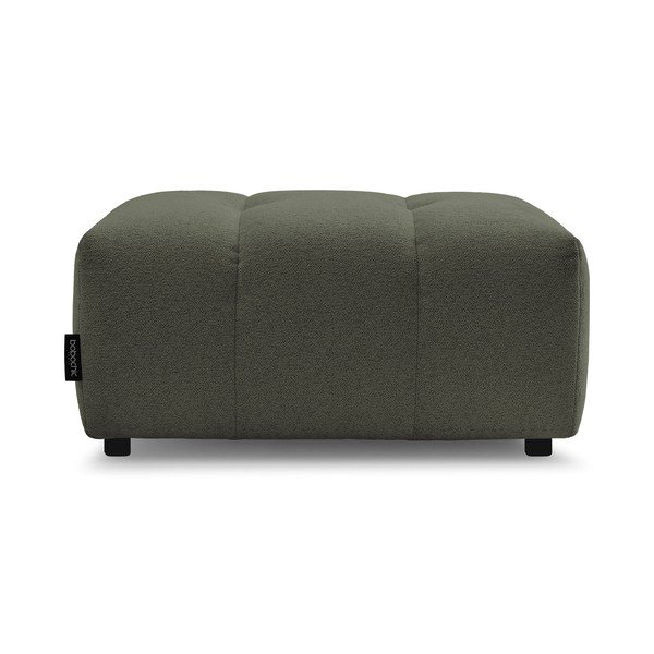 Kaki zelen tabure iz šenilje Roxelane – Bobochic Paris