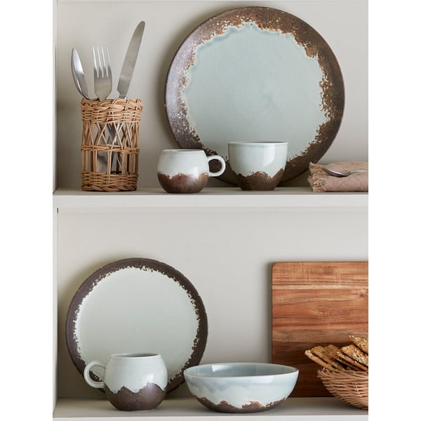 Lončen jedilni servis 12 ks Paula – Bloomingville-image-2