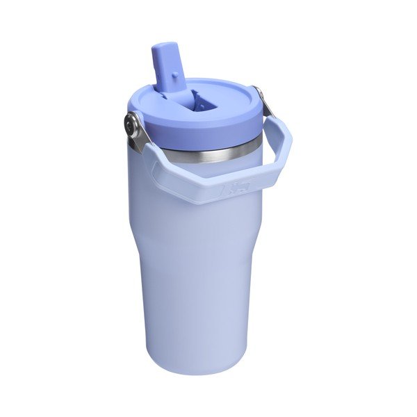 Vijolična termovka iz nerjavečega jekla 600 ml IceFlow™ Flip Straw 2.0 Tumbler Dew Drop – Stanley-image-2