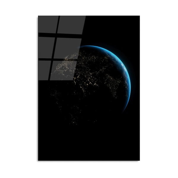 Steklena slika 70x100 cm Earth – Wallity