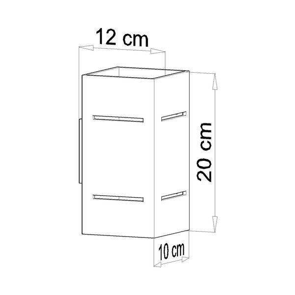 Siva stenska svetilka Sollux Torre-image-2