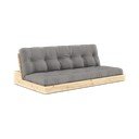 Siva raztegljiva sedežna garnitura 196 cm Base – Karup Design