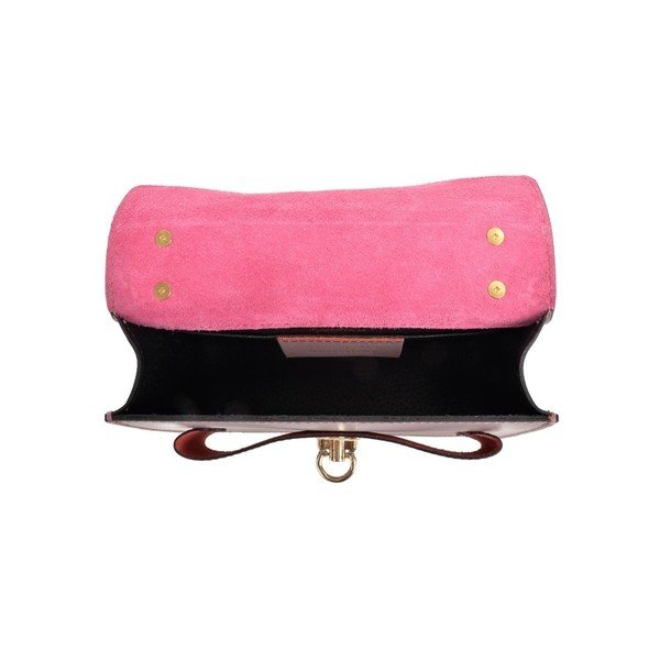 Roza usnjena torbica Roberta M Ferra Rosa-image-3