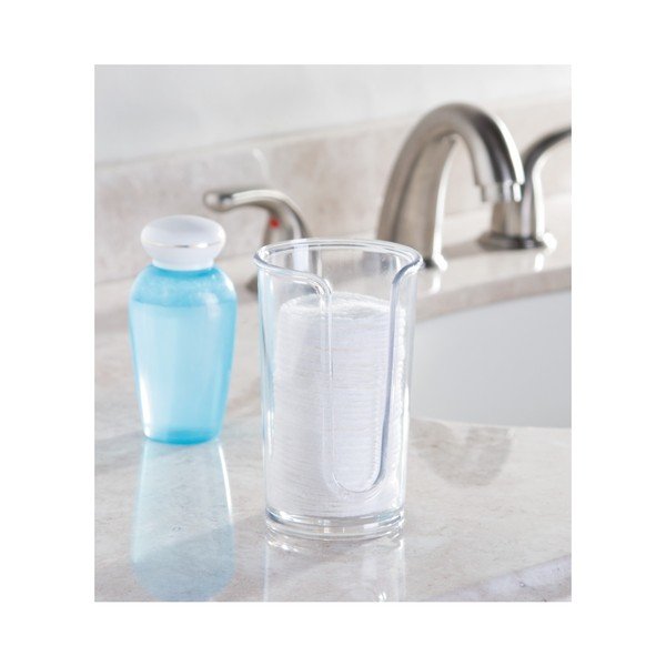 Posoda za bombažne blazinice iDesign Clarity -image-2