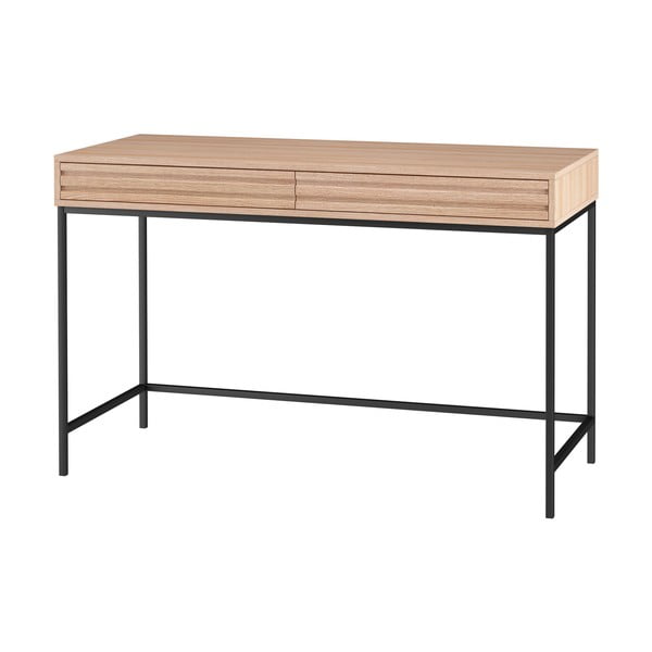 Pisalna miza z mizno ploščo v hrastovem dekorju 50x120 cm Celine – Støraa-image-1