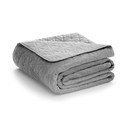 Sivo posteljno pregrinjalo AmeliaHome Laila Silver, 260 x 240 cm