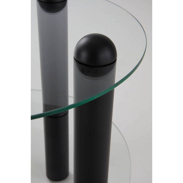 Steklena okrogla stranska mizica ø 48 cm Egan – Jotex-image-3