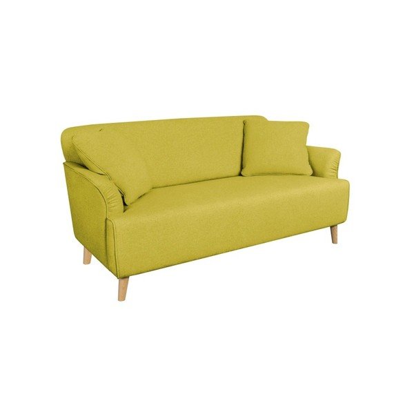 Rumena dvosedežna zofa Kooko Home Funk-image-1