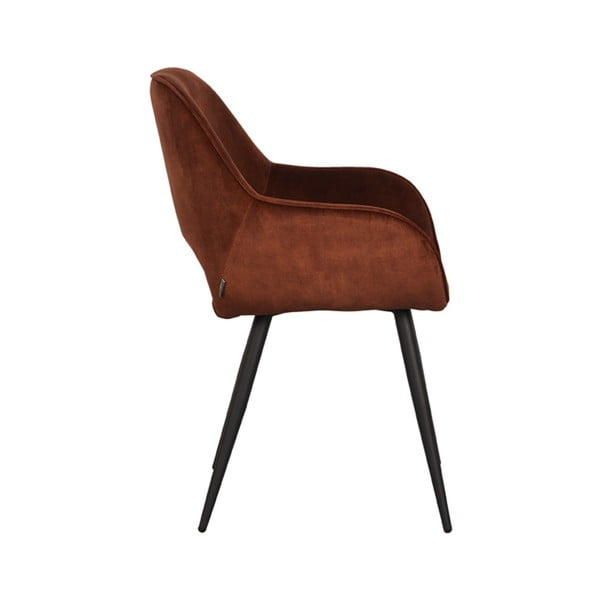 Jedilni stoli v konjak rjavi barvi v kompletu 2 ks Fer – LABEL51-image-3