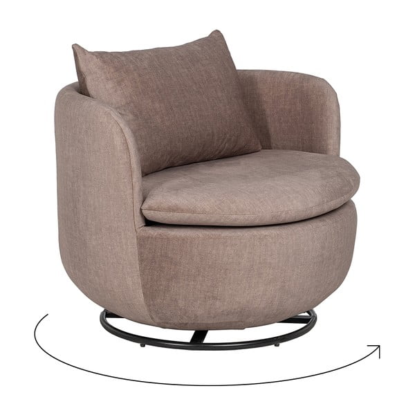 Svetlo rjav fotelj – Ixia