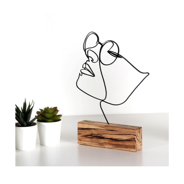 Kovinski kipec Girl – Mioli Decor-image-2