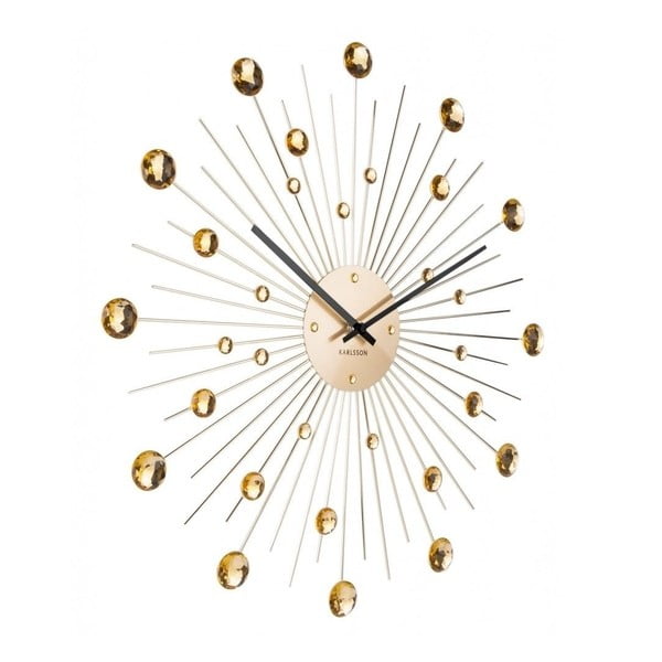 Stenska ura v zlati barvi Karlsson Sunburst-image-1
