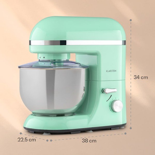 Pastelno zelen kuhinjski robot Klarstein Bella Elegance-image-2