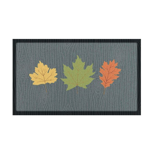 Predpražnik 40x70 cm Autumn Leaves on Green – Artsy Doormats
