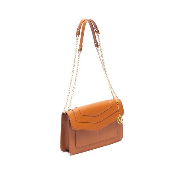 Usnjena torbica Mangotti 3013 Cognac-image-1