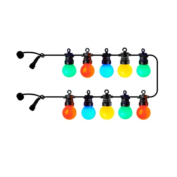 Podaljšek svetlobne verige število žarnic 10 ks dolžina 300 cm Lucas Multi – Sirius