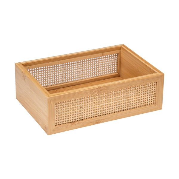 Organizator za kopalnico iz bambusa Wenko Allegre, 22 x 7 cm