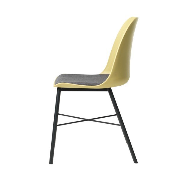 Komplet 2 rumeno-sivih stolov Unique Furniture Whistler-image-2