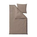 Sivorjava enojna podaljšana posteljnina iz damasta 140x220 cm Tiles – Södahl