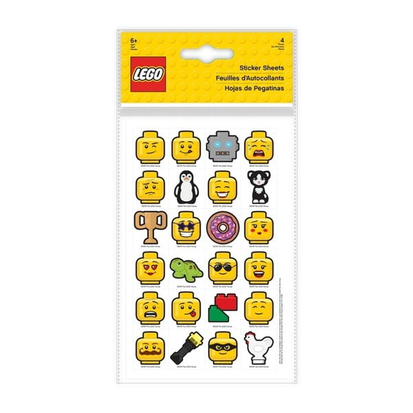 Komplet 96 nalepk LEGO® Iconic